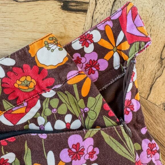 Bette & Court, Retro Floral Print Skort, Activewear, Golf Skort Skirt, Women's 4 - Picture 6 of 8